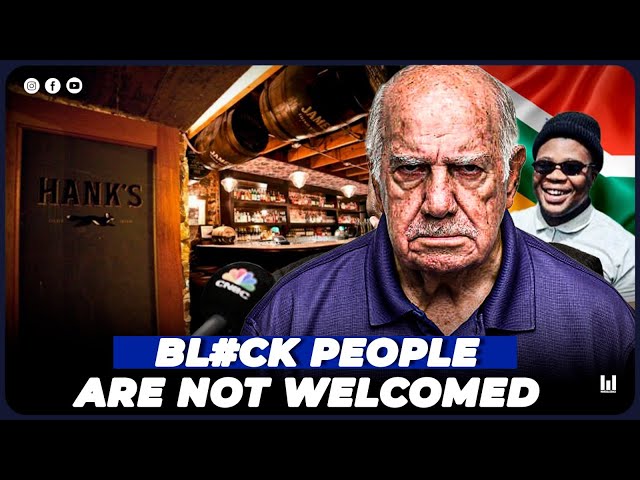 SOUTH AFRICA:  WHY ARE BL#CK PEOPLE ARE NOT ALLOWED IN THIS BAR ?