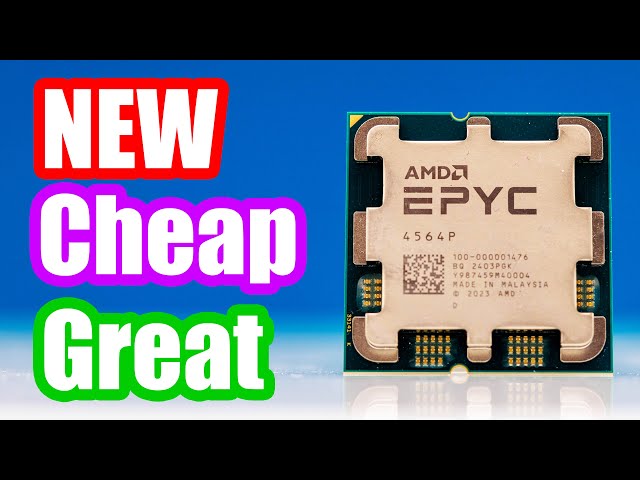 AMD's NEW Cheap Server Chip is FINALLY Here