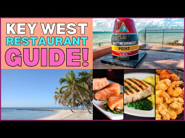 Top 10 BEST Places To Eat In Key West, Florida!