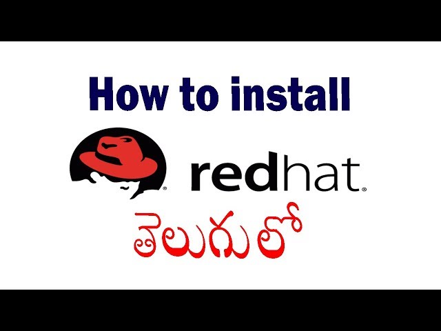 How to install red hat 7.2 in telugu