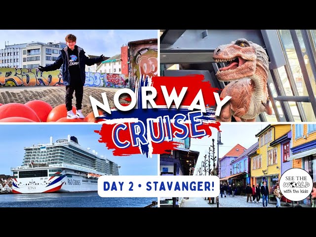 NORWAY P&O IONA CRUISE - Stavanger Adventure at the Petroleum Museum & Geopark!