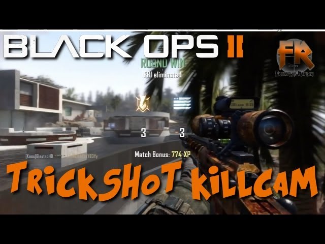 Black ops 2 trickshot killcam Episode 6 | Freestyle Replay