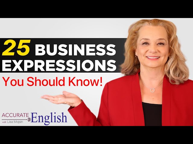25 Essential Business Idioms for Fluent English