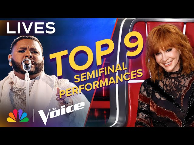 The Best Live Performances from the Top 9 Semi-Finals | The Voice | NBC