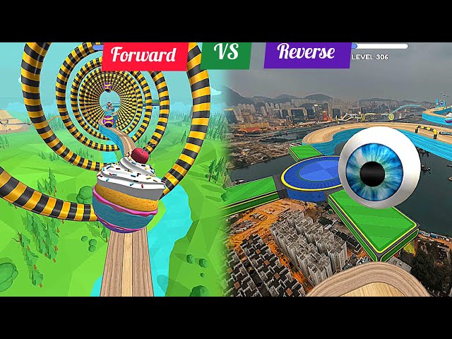 Going Balls ⏩ Forward VS ⏪ Reverse 💥 Nafxitrix Gaming Game 16