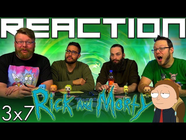 Rick and Morty 3x7 REACTION!! "The Ricklantis Mixup"