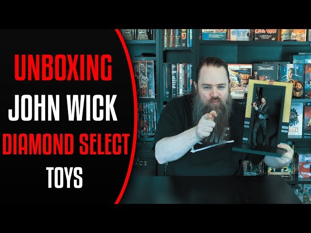 Unboxing John Wick Diamond Select Toys
