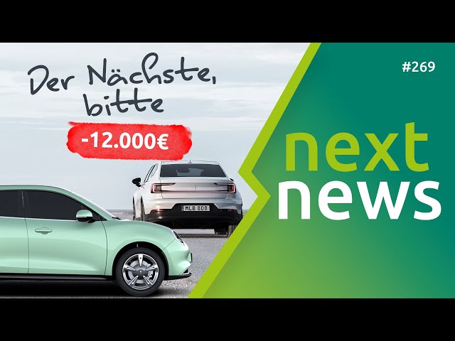 nextnews: E-Autos zu teuer?, neue Rabatte, Citroen eC3 mit AHK, Taycan Facelift, X-Bus insolvent