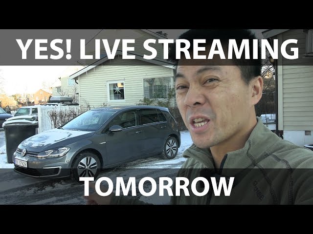 VW e-Golf 1000 km challenge live stream tomorrow