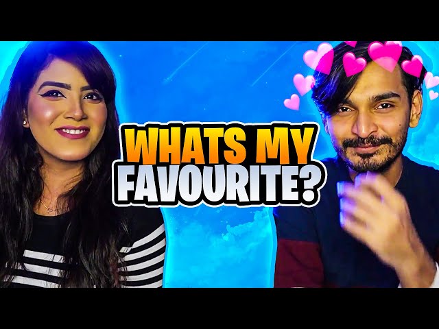 Girlfriend Asks me "What's my Favourite" | Funny Video 😂😂