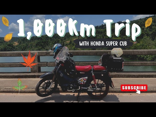 Another 1,000Km Trip with Honda Super Cub C125