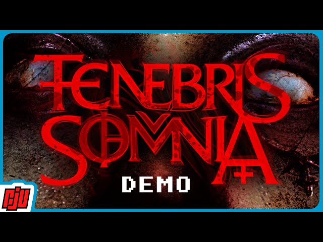 The Nightmares Are Real | TENEBRIS SOMNIA Demo | Indie Horror Game
