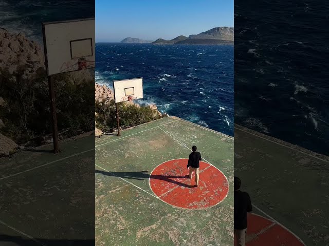 Don’t you dare miss a shot 🌊 🏀