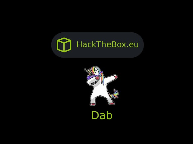 HackTheBox - Dab