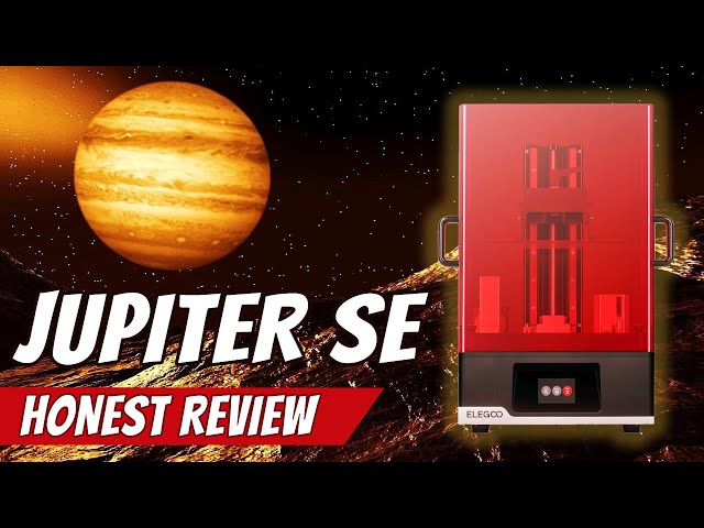 Elegoo Jupiter SE resin 3D printer HONEST review