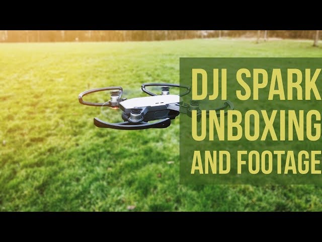 DJI Spark Footage | DJI Unboxing