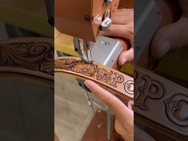 Sewing a Handmade Western Leather Belt