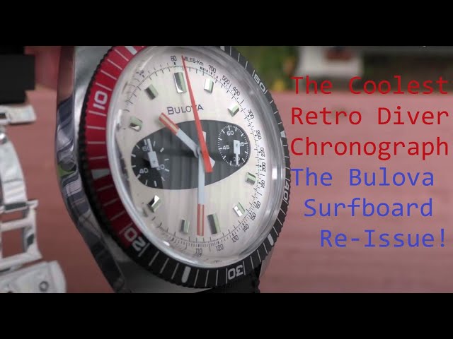 Bulova Surfboard Chronograph Reissue - A Detailed Review