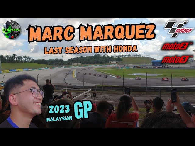 MotoGP Race in Sepang Malaysia 2023 | F Grandstand View