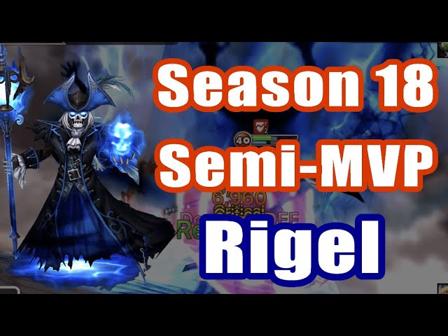 【 Summoners War | Curry's RTA 】Season 18 Semi-MVP Rigel!!