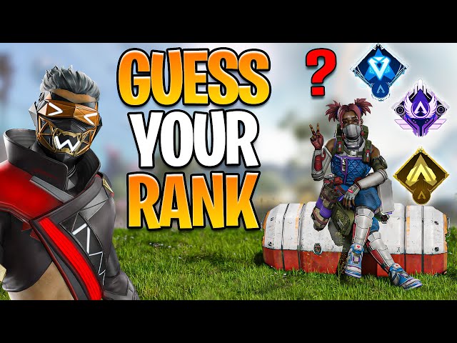 Can a 150,000 KILL Apex Predator GUESS YOUR RANK by 1v1'ing You?