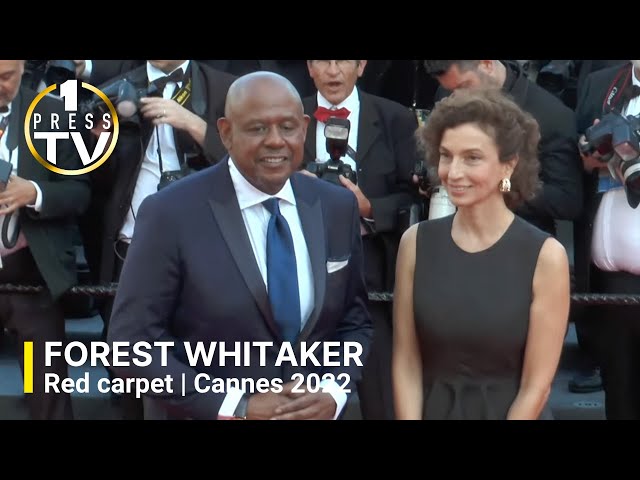 Forest Whitaker winning the Honorary Palme D´Or at Cannes 2022!