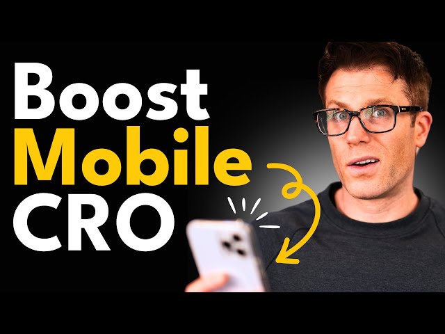 Your Mobile Site is KILLING Your Conversion Rate