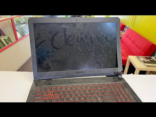 Deep Cleaning And Fixing The Dustiest Laptop Ever! 🤢🤮 Watch till The end !