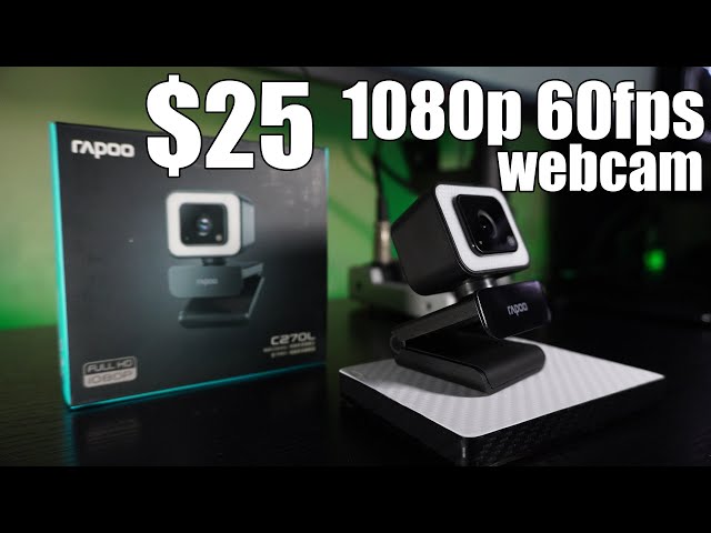Let's test it! Rapoo C270L webcam
