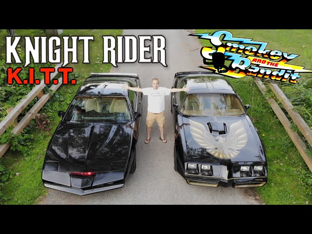 Smokey And The Bandit Trans Am  vs KITT Knight Rider - MOVIE CARS