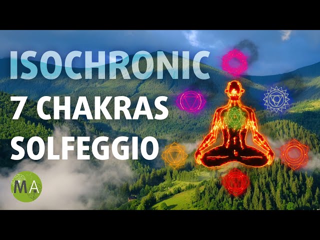 Isochronic Tones 7 Chakras Meditation with Full Solfeggio Scale