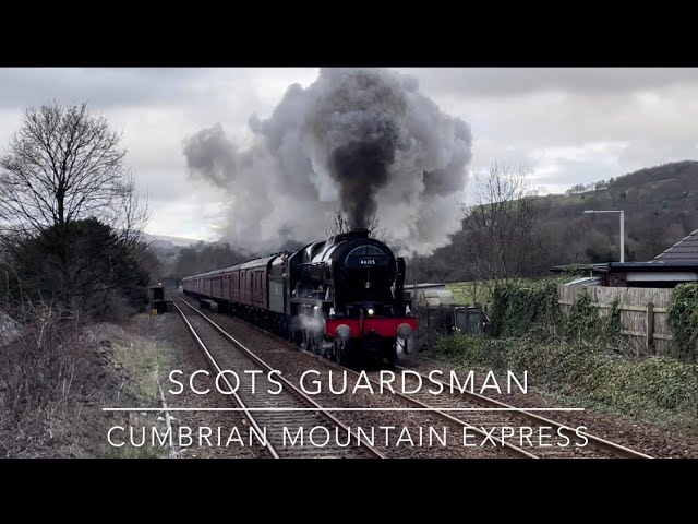 46115 Scots Guardsman puts on a show! The BEST CME of 2023? 18/03/23
