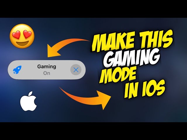 How to Get Gaming Mode on iPhone in 2 Minutes 🔥 Game mode for iOS in 2024 iOS 15,16