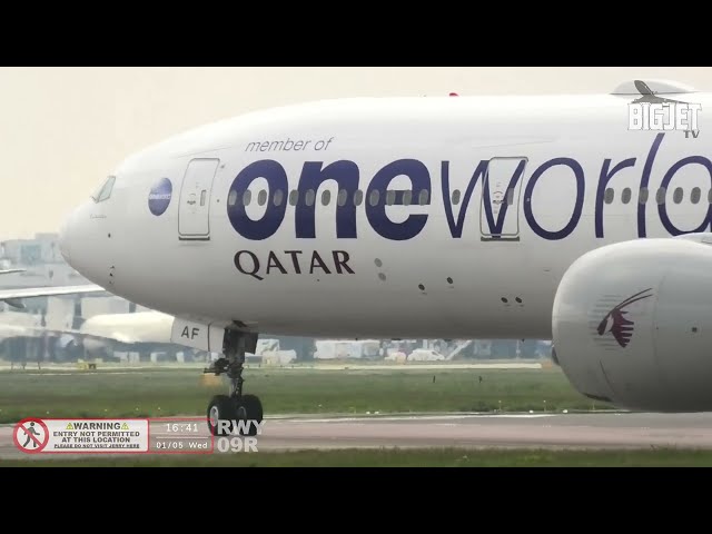 MIDWEEK SHOW Pt2 - 09 ops into 27L London Heathrow Airport