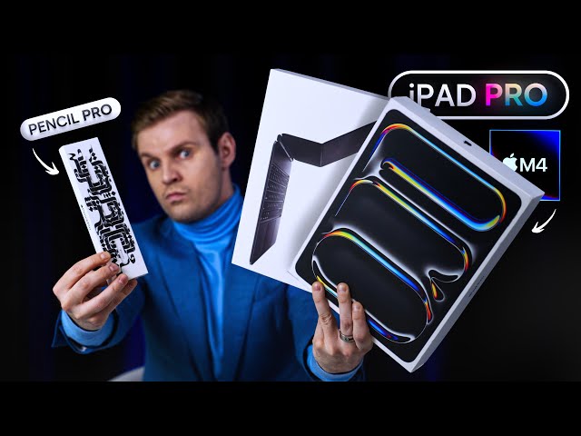 ПЕРВЫЙ ОБЗОР iPad Pro M4 2024 OLED и Magic Keyboard