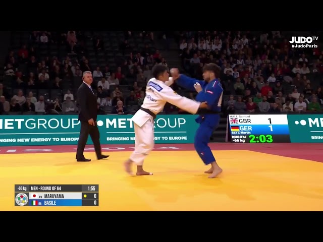 J. MARUYAMA (JPN) VS F. BASILE (ITA) | Paris Grand Slam 2024 | Round 1 -66 Kg