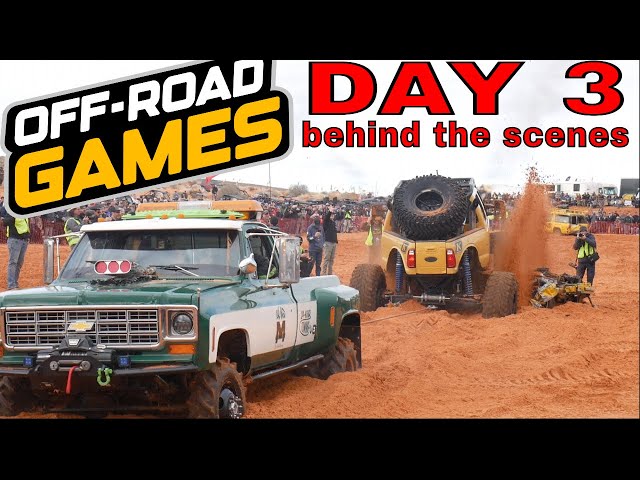 Off Road Games Day 3 Finale Behind the Scenes