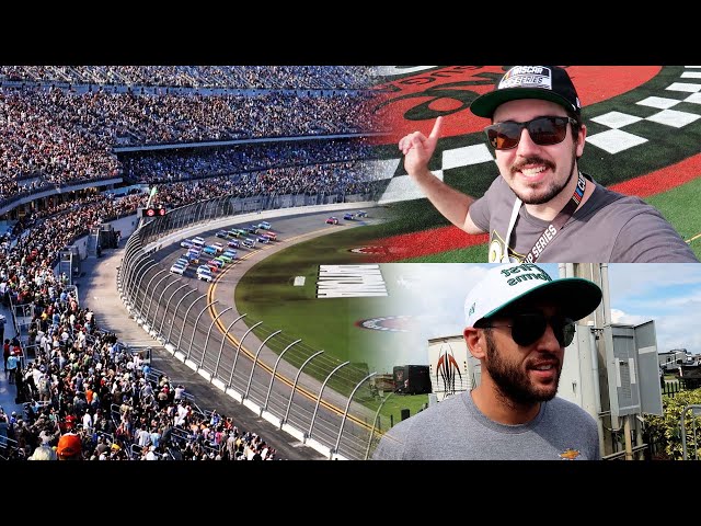 The Daytona NASCAR Experience! Fan Zone, Midway, Drivers, and Wild Racing!