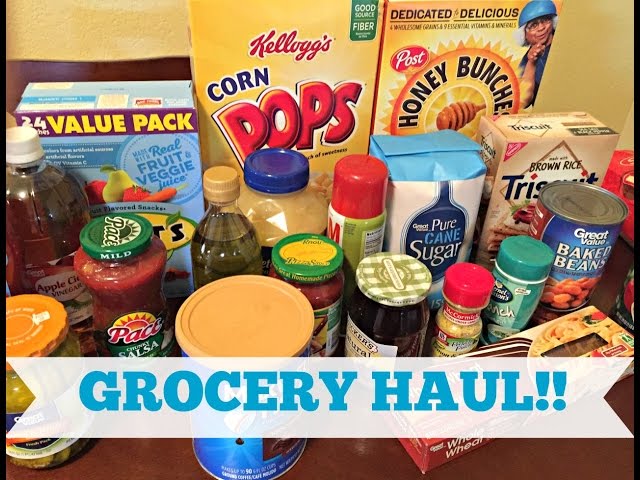 GROCERY HAUL \ HOW TO SAVE MONEY ON GROCERIES!