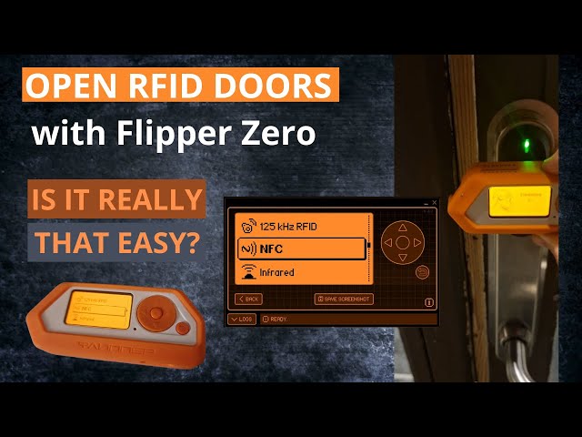 Open doors with FlipperZero #flipperzero