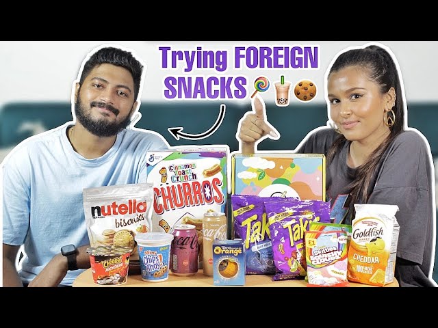 Taste Testing International Snacks!🍭🍬 / Mridul Sharma