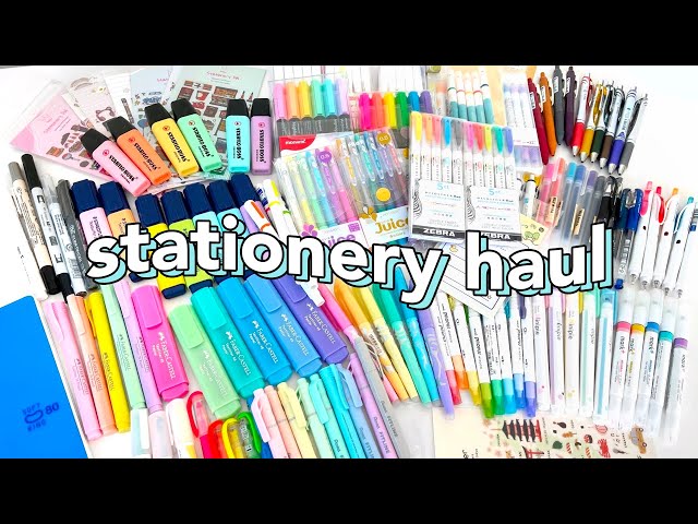 Stationery Haul | Trying New and Cool Stationery! ✨