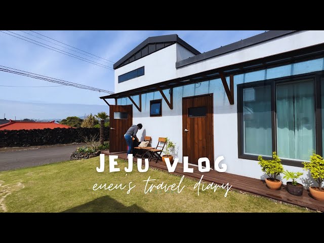 Eueu’s Vlog: Jeju Travel Day 1 - Hado-ri, Cycling in Udo Island, Beautiful Airbnb