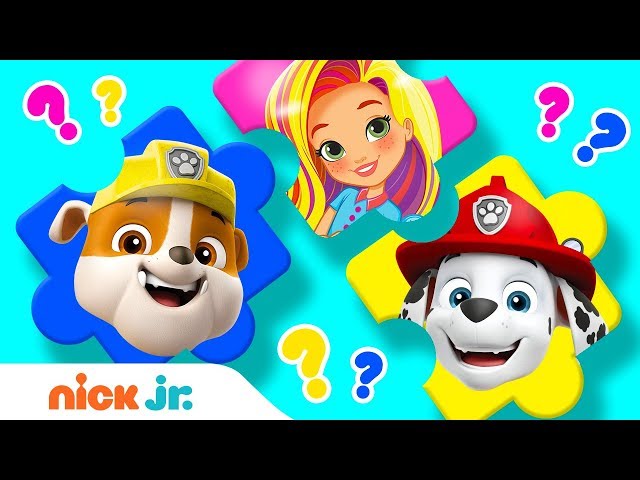 Puzzle Playtime! Ep 2 🐶 ft. PAW Patrol, Bubble Guppies & More | Nick Jr. Games | Nick Jr.