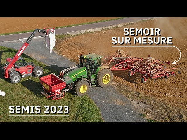 🤠 John Deere 7730 & Jammet 8.40m | Wheat Seeding 2024 🌱💨