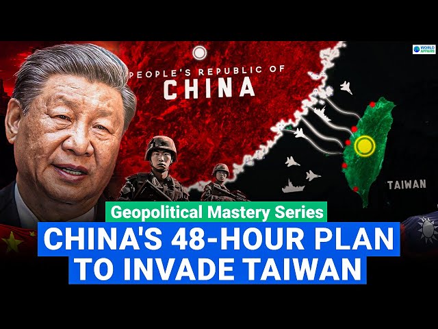 China's 48-Hour Plan to Invade TAIWAN 😳 | World Affairs