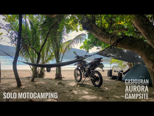 340 KMS SOLO RIDE & MOTOCAMPING IN PARADISE COVE, CASIGURAN AURORA