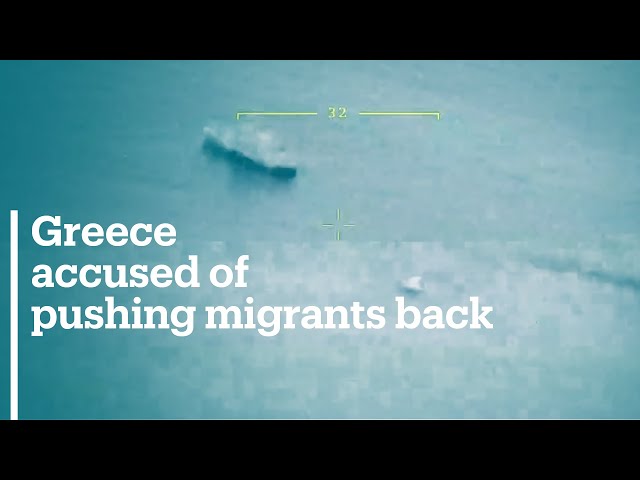 Greece accused of pushing migrants back to sea