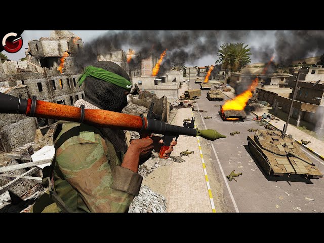 BATTLE OF GAZA! Israel-Palestine War | ArmA 3 Gameplay