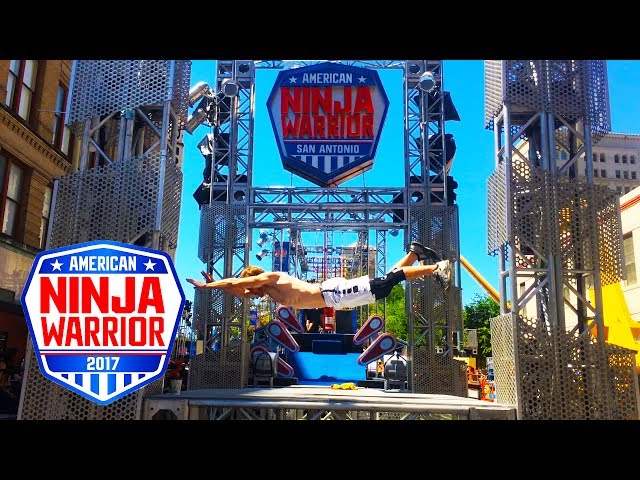 AMERICAN NINJA WARRIOR 2017 | I Took On the REAL NINJA WARRIOR COURSE in San Antonio!!